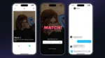 LB Phone v2 interface do aplicativo de namoro Spark