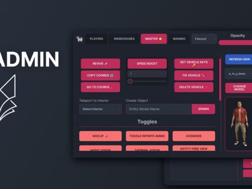 Luxu Admin Menu FiveM resource preview