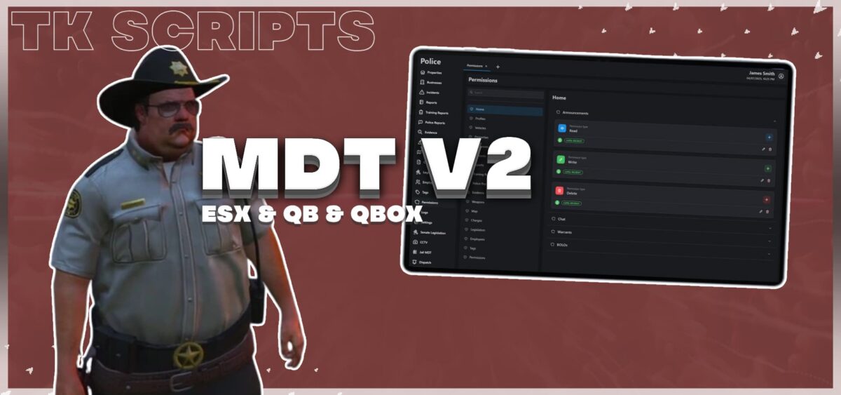 Prévia do recurso TK MDT V2 FiveM 2