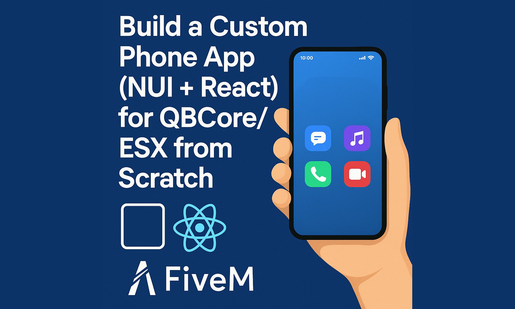 Crea una aplicación móvil personalizada para el FiveM.