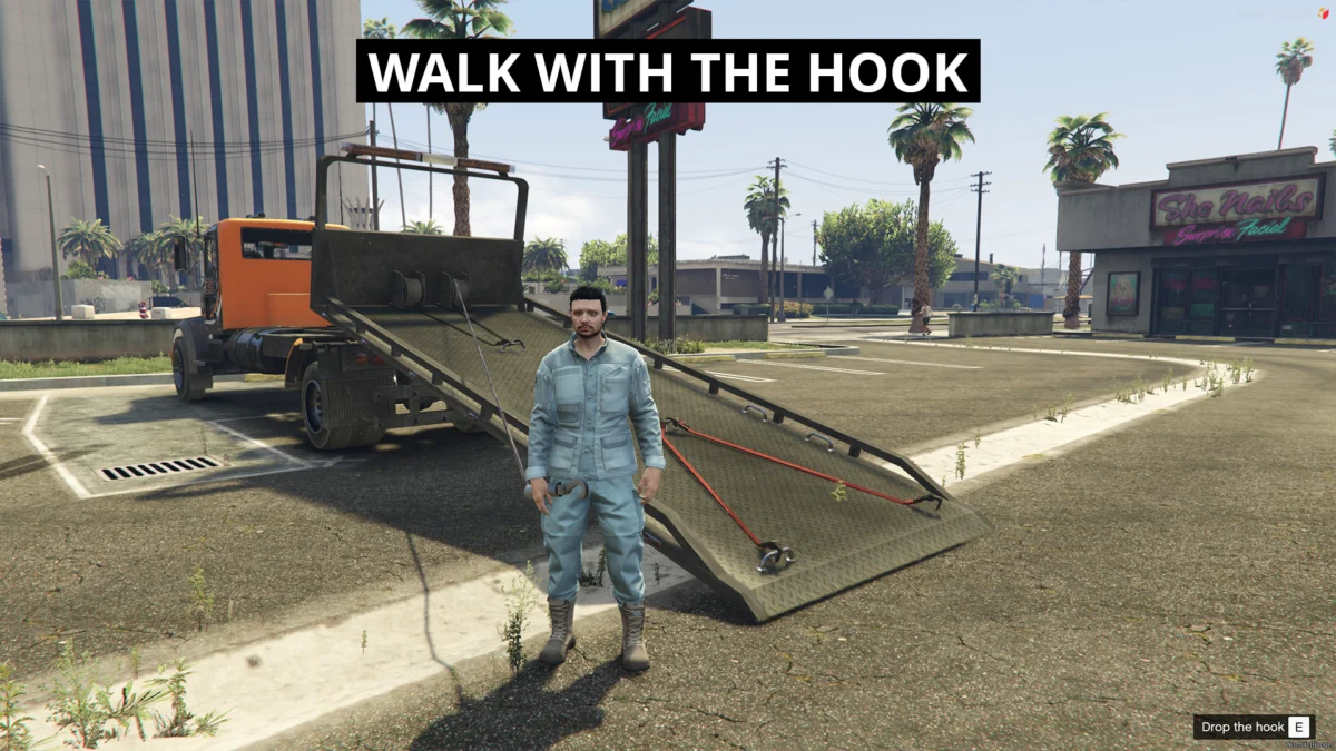 Vista previa del recurso Tow Truck with Winch (v2) FiveM 6