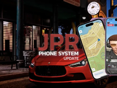 JPR Phone-System FiveM resource preview