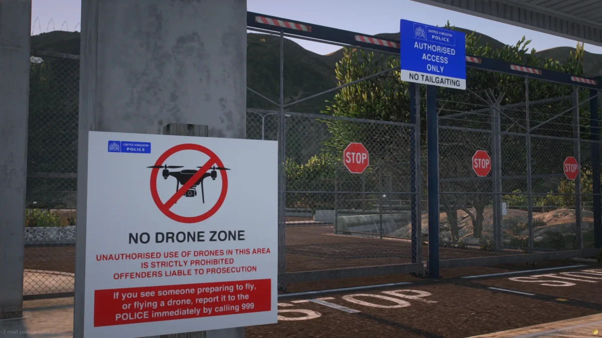 UK Police Traffic Base FiveM resource preview 2