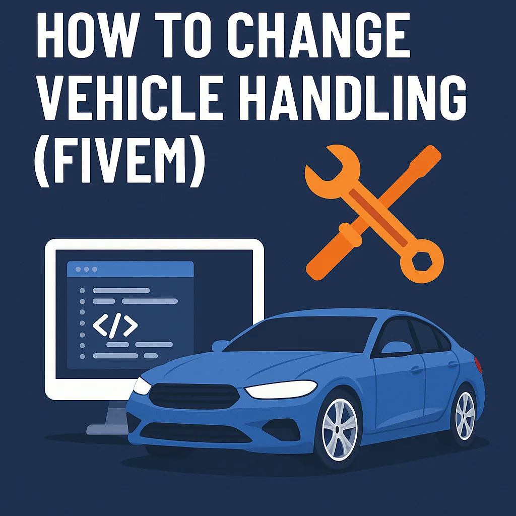 Cómo cambiar el manejo del vehículo (FiveM)
