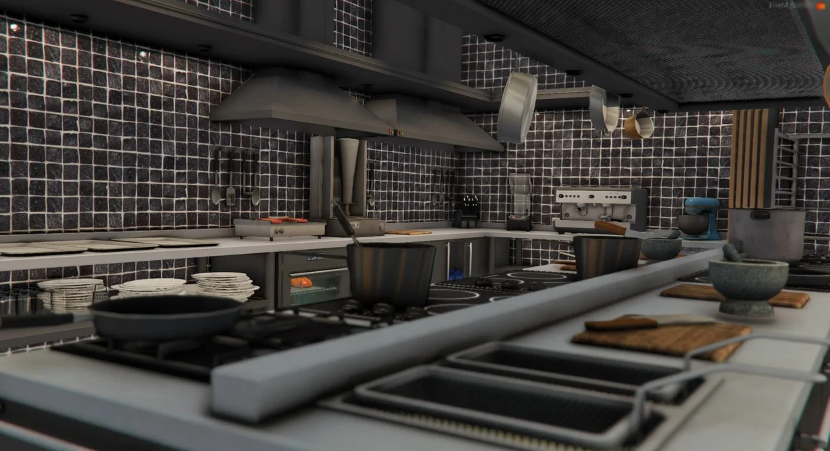7Sky Rooftop Restaurant MLO para FiveM Servers - Imagen 6