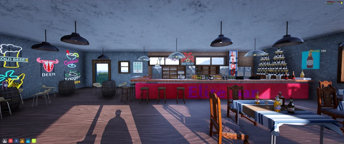 FiveM_b2944_GTAProcess 2024-04-10 18-38-09 Vista previa del recurso Elite Pier Bar FiveM