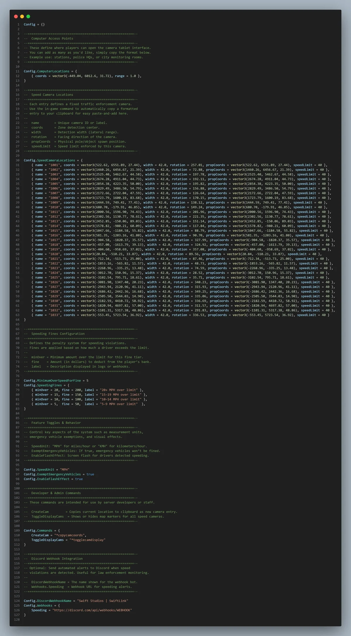 Sistema de control de tráfico SwiftLink