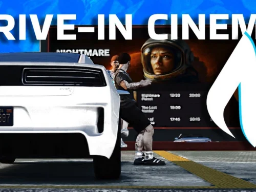 Drive-In Cinema FiveM resource preview