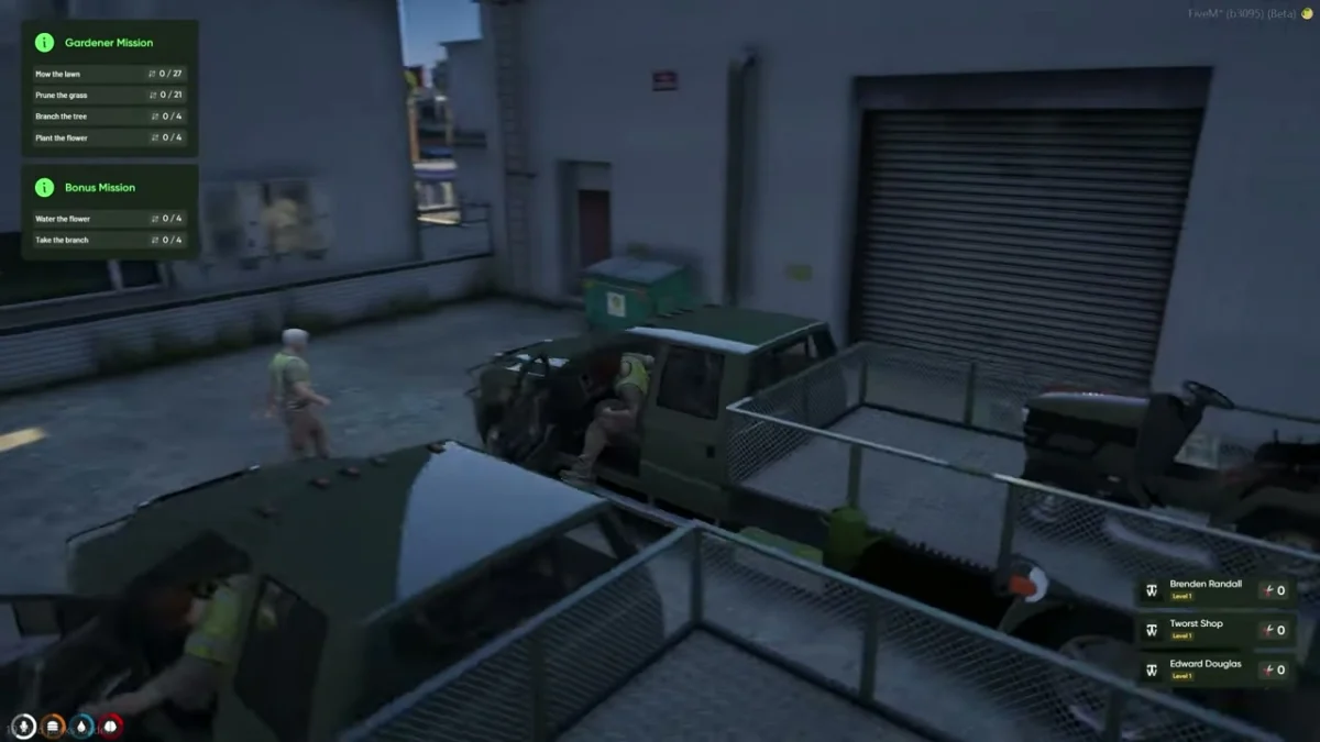 Multiplayer Gardener Job FiveM recurso preview 5