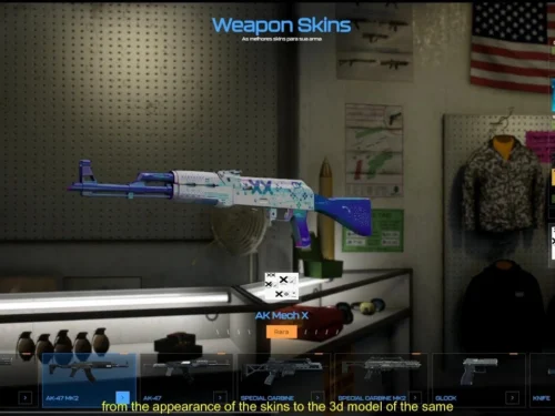 Energy Skins Weapons V2 – ESX – QBCORE FiveM resource preview