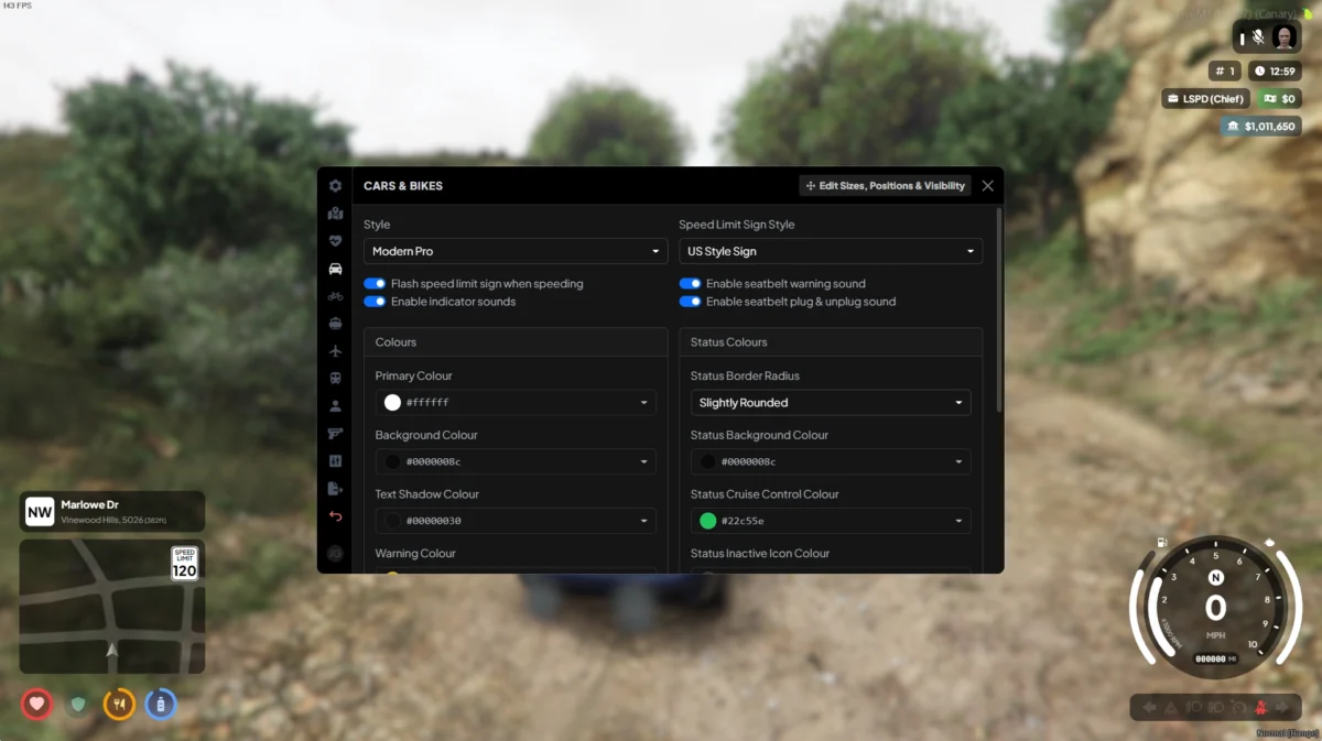 JG HUD FiveM resource preview 4