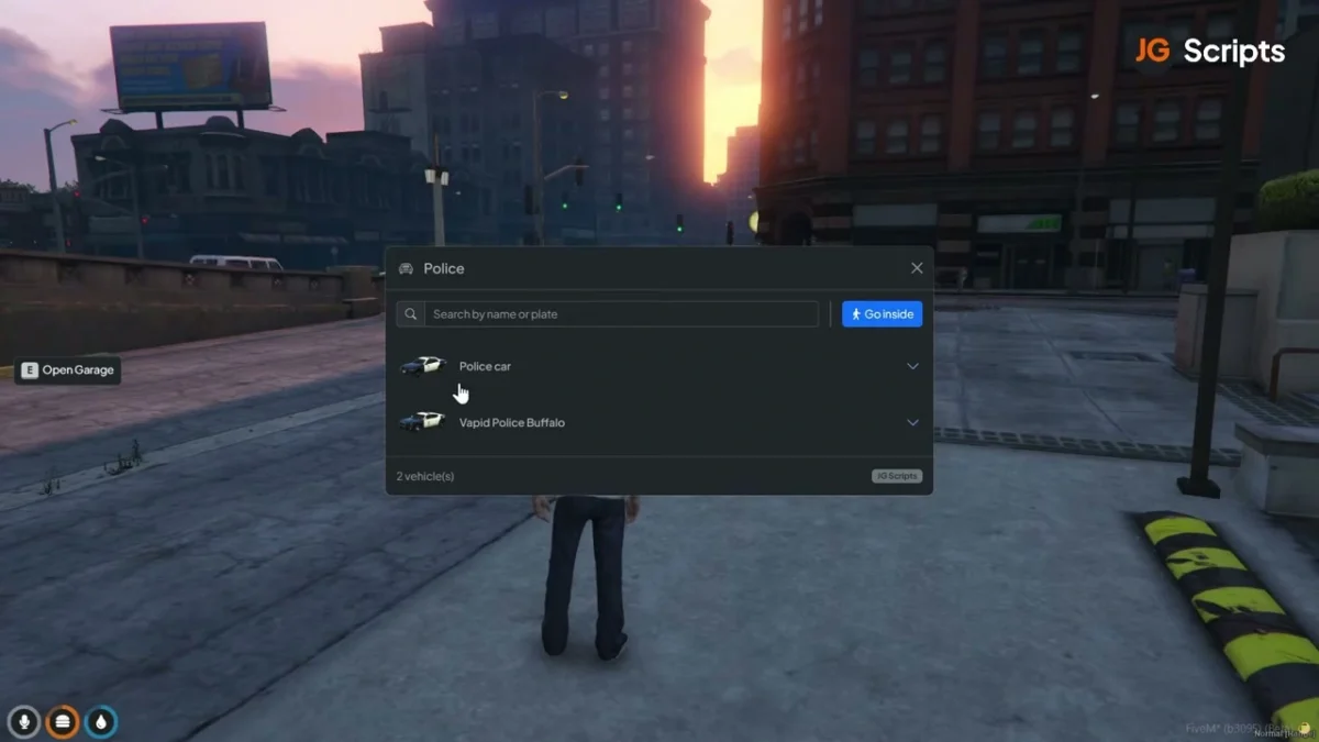 Vista previa del recurso JG Advanced Garages FiveM 7