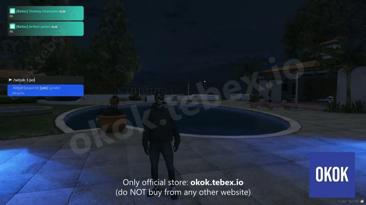 okok Chat V2 FiveM recurso de prévia 11