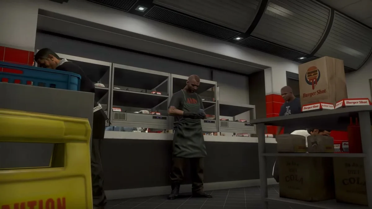 Vista previa del recurso Burger Shot MLO FiveM 7