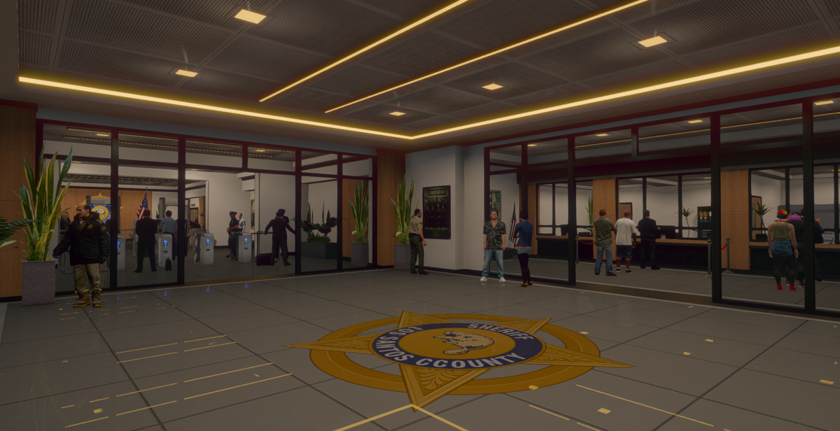 Comisaría de Policía de Vinewood - Modular FiveM vista previa del recurso 4