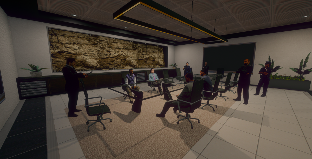 Comisaría de Policía de Vinewood - Modular FiveM vista previa del recurso 8