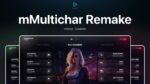 Vista previa del recurso Cyber Multichar FiveM