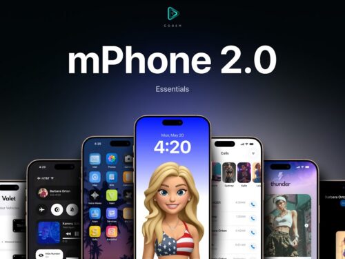 CodeM Phone (mPhone 2.0) FiveM script preview