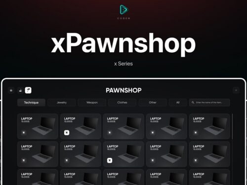 CodeM xPawnshop — Advanced Pawn Shop Script FiveM resource preview