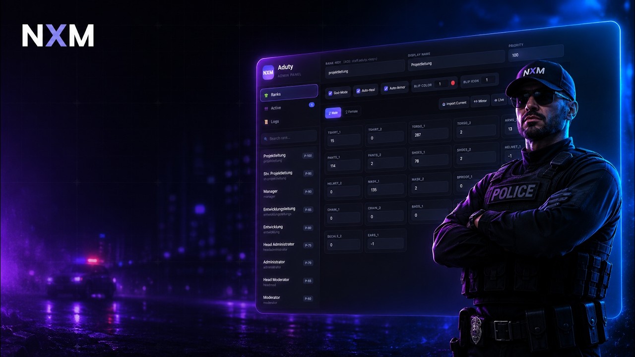 🛡️ [GRATIS] NXM Aduty: el script de modo administración que realmente disfrutarás usar