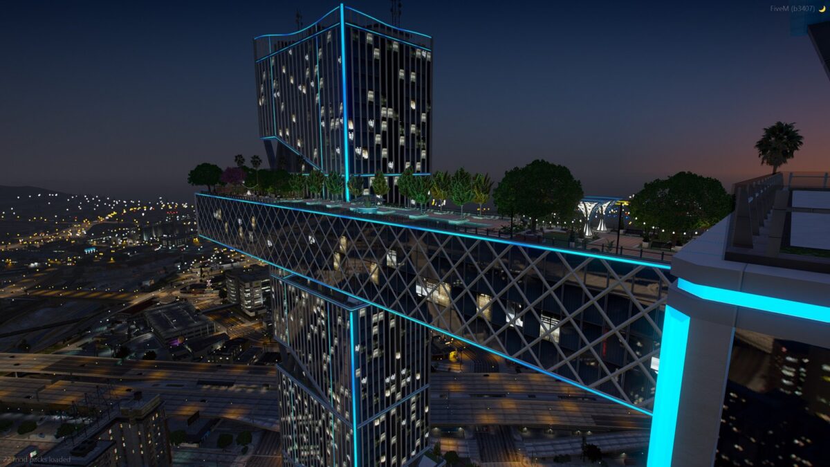 Rascacielos icónico Peak Towers - Vista previa del recurso MLO FiveM 4