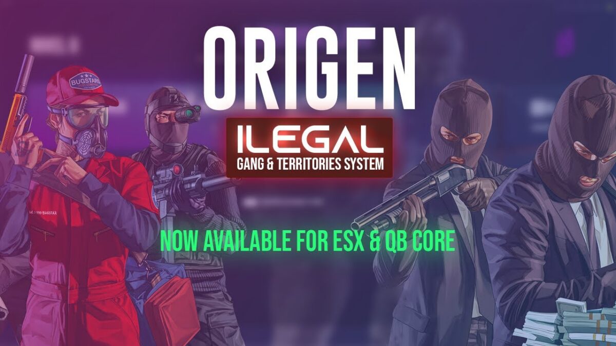 Origen Ilegal/Sistema de Crimen FiveM vista previa del recurso 2