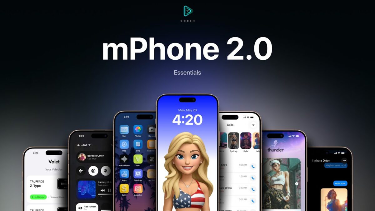 CodeM Phone (mPhone 2.0) FiveM vista previa del recurso 2