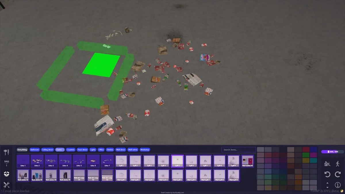 KQ Shell Creator - FiveM diseñador de interiores en el juego 5