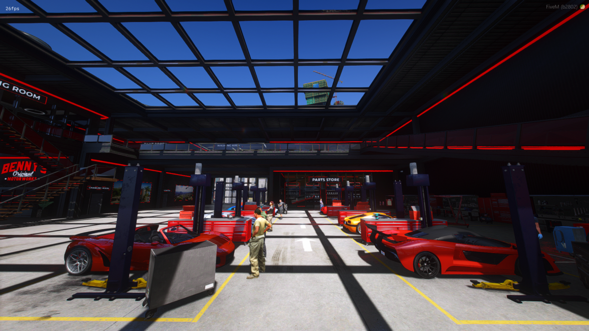 Horizon Bennys | FiveM MLO 6