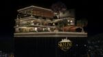 Skyline Reverie Rooftop Lounge con Business Script