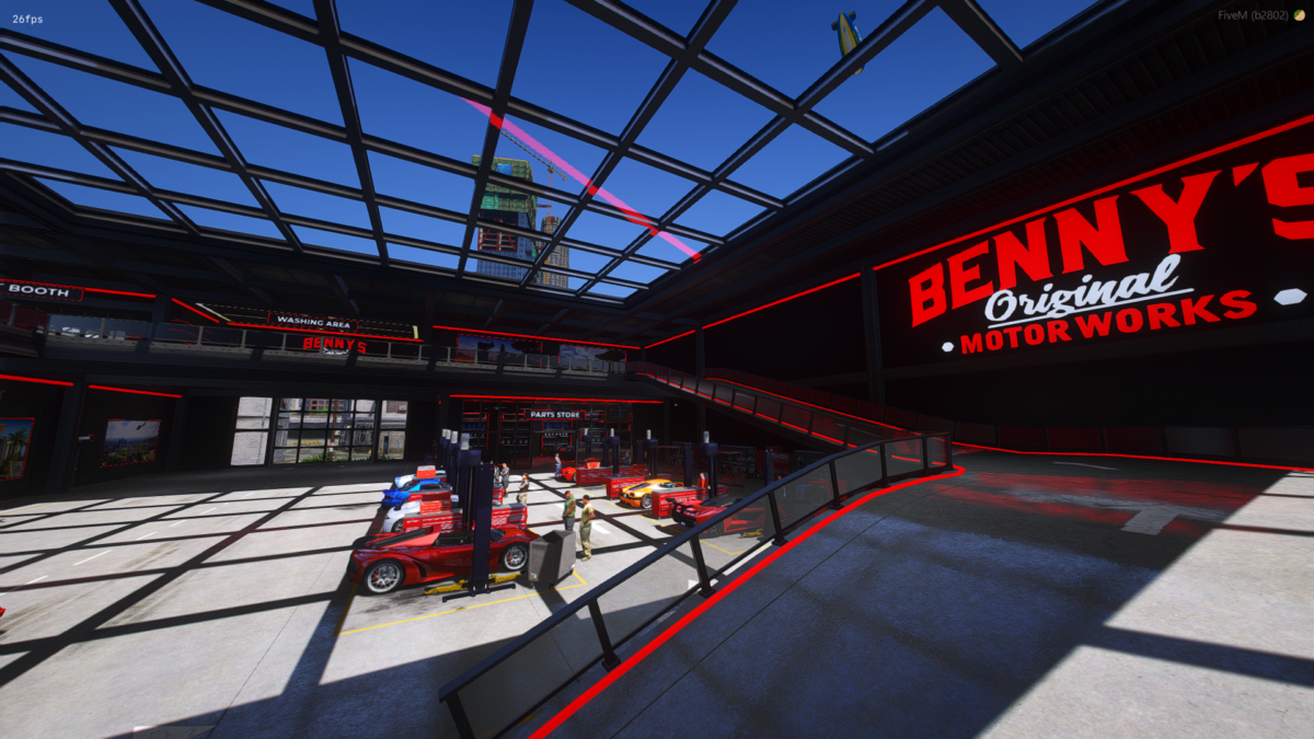 Horizon Bennys | FiveM MLO 9