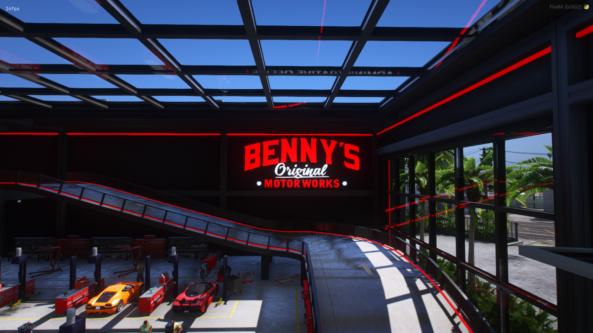 Horizon Bennys | FiveM MLO 7