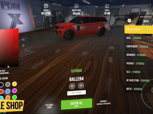 Vehicle Shop Script (QBCore/ESX) FiveM preview
