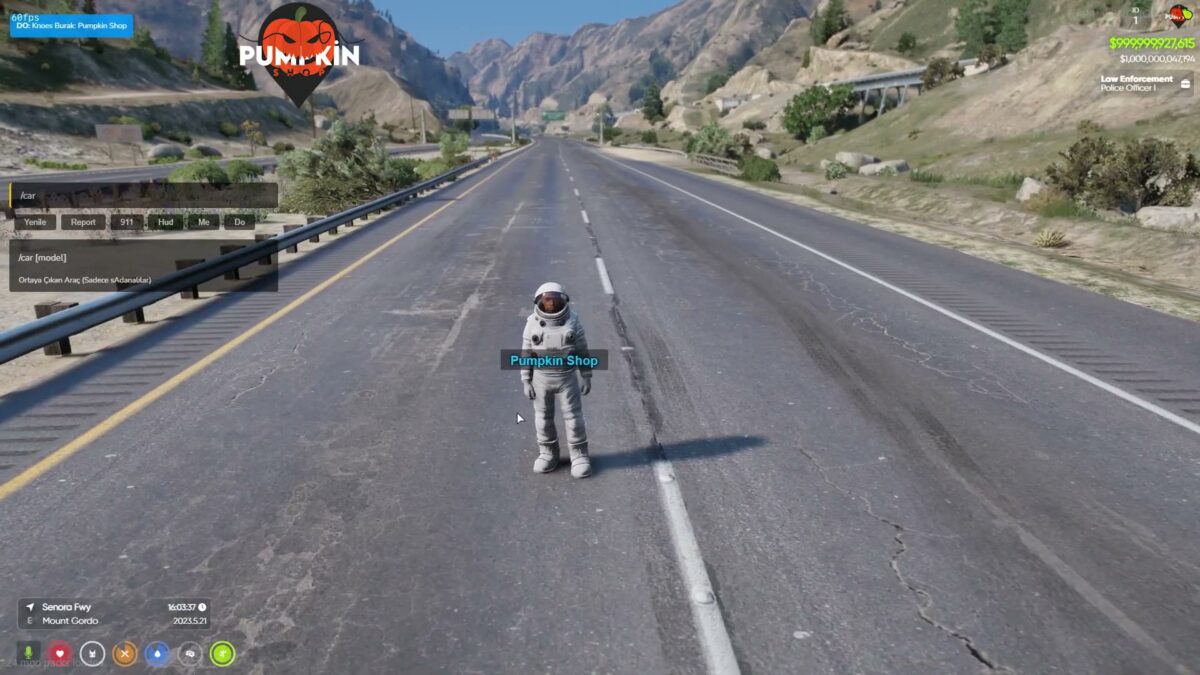 Vista previa del video de Pumpkin V2 que muestra el juego de Pumpkin Shop HUD