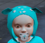 Third baby character model included with the FiveM Baby Script
