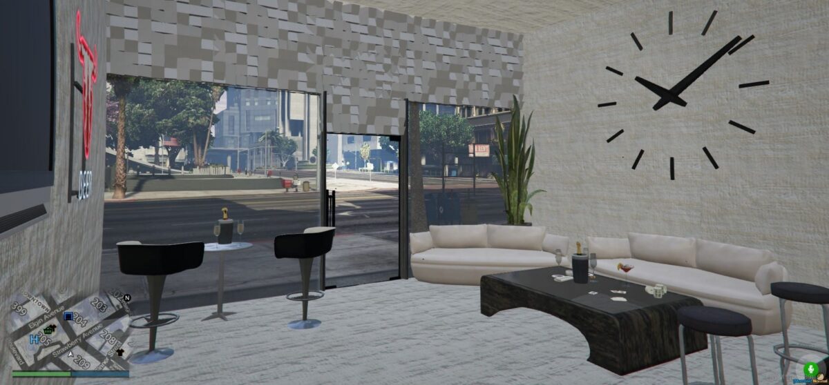 FiveM Bar Map cerca del Parque FiveM vista previa del recurso 2